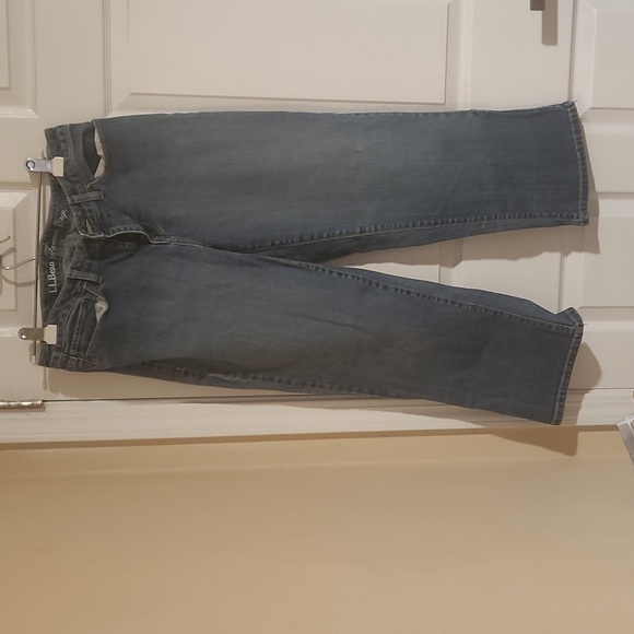 LL Bean crop jeans size 10 - Picture 2 of 3
